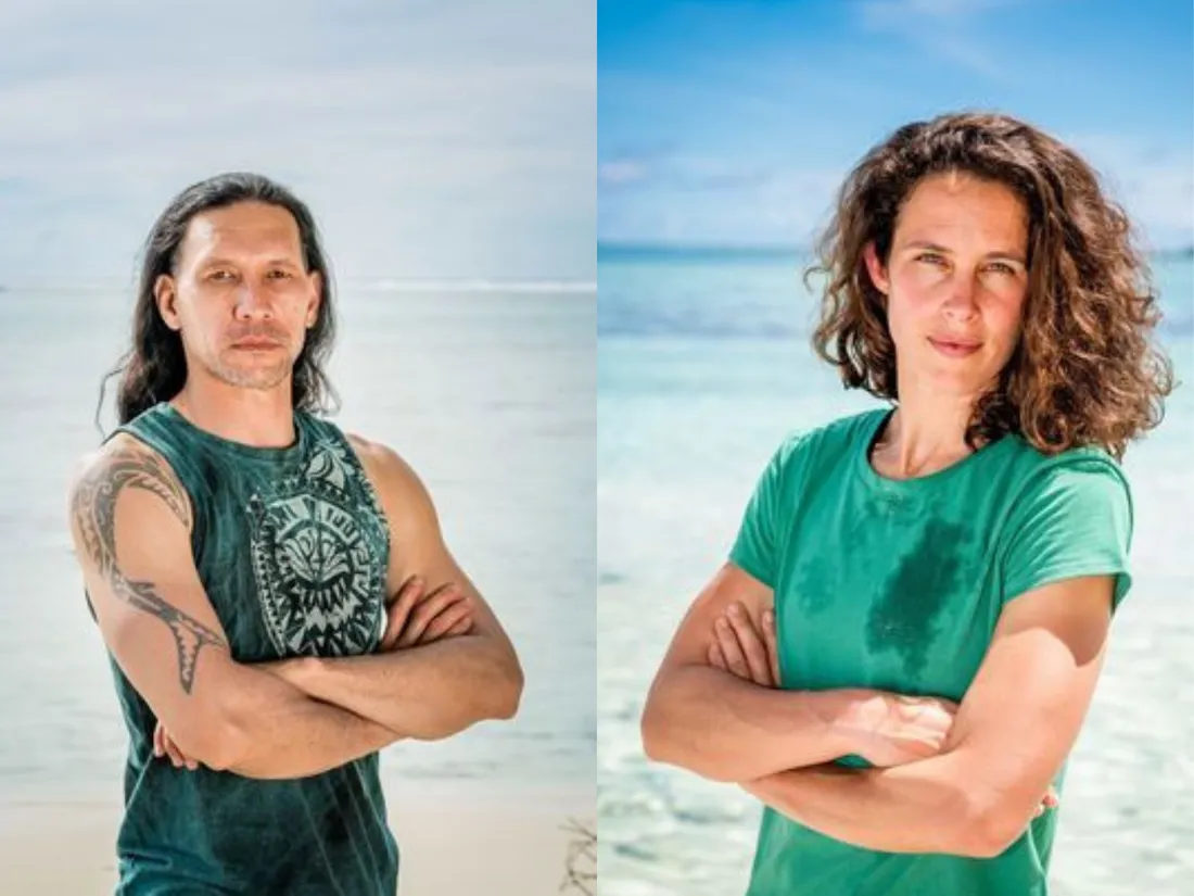 L'Héraultais Teheiura (à gauche) et l'Ariégeoise Clémence (à droite)